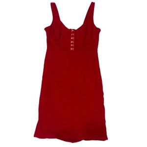 Women’s Red Venus Knee Length Dress Size 8